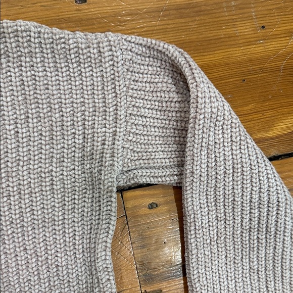 Marled Reunited Clothing Knit Sweater light pink size small - Picture 10 of 10